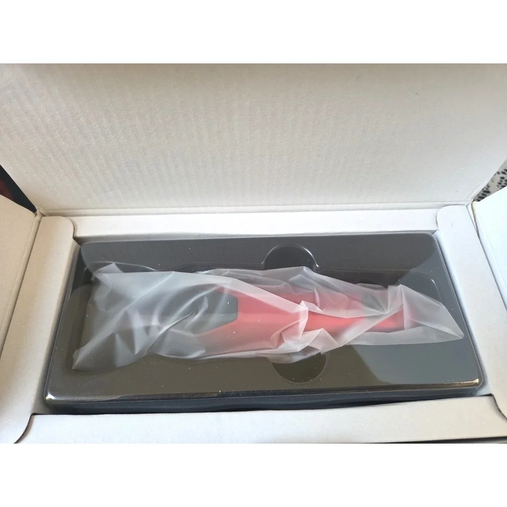 Difen Men's Professional Hair Trimmer Red Rechargeable Super Quiet Brand New